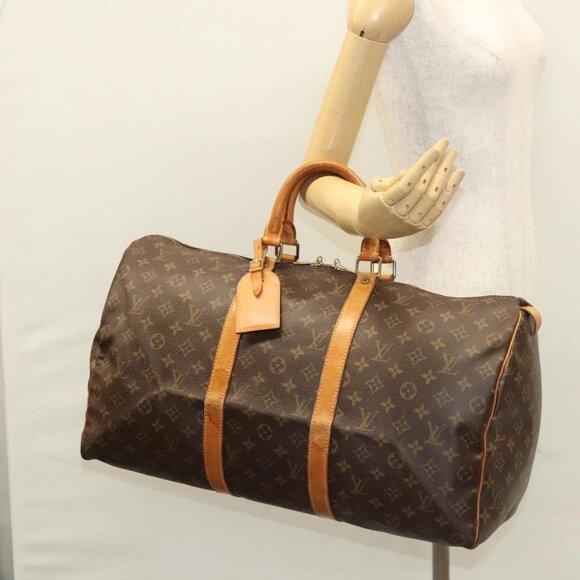 LOUIS VUITTON Monogram Keepall 45 Boston Bag - Picture 1 of 16